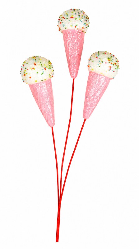 Picture of Ice Cream Stem Pink 27"